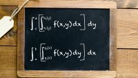 Iterated integrals and Area in the Plane