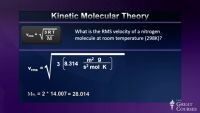 Kinetic Molecular Theory