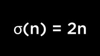 Perfect Numbers and Mersenne Primes