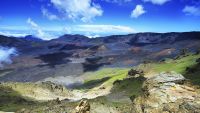 The Hawaiian Islands and Maui's Haleakala