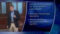 Evidence for Fossilized Life from Mars
