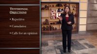 Litigation and Legal Practice: The Art of the Objection