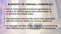 Common Issues in Conspiracy Cases