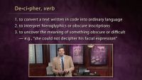 What Is Decipherment?