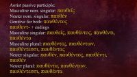 The Aorist Passive