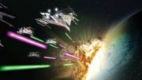 Space Battles and Energy Weapons: Star Wars
