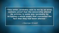 Orwell and the Cultural Underground