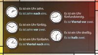 Time in German and Possessive Pronouns