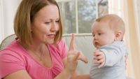 Baby Talk, Sign Language, and Speech