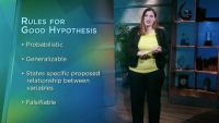 Generating Hypotheses and Theories