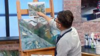 Painting Rocks and Mountains
