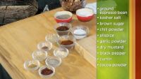 Barbecuing Meat with Dry Rubs and Sauces